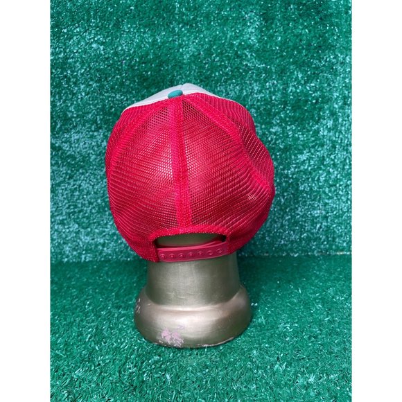 Vintage Moosehead Beer Canadian Lager Trucker Hat Snapback Cap Red Mesh Foam - Picture 3 of 8